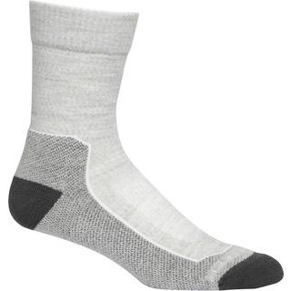 Icebreaker Women's Hike+ Light Crew Blizzard Heather, BLIZZARD HTHR, S