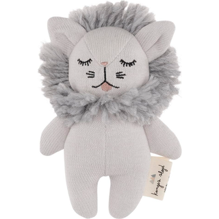 Mini Løve Bamse, Grey Melange