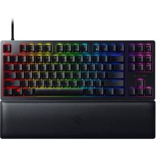 Razer Huntsman V2 Tenkeyless - Optical Gaming Keyboard - Doubleshot PBT Keycaps - Sound Dampening Foam - Clicky Purple Switch - French Layout