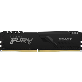 Kingston FURY Beast DDR4-3200 - 16GB - CL16 - Single Channel (1 pcs) - Intel XMP - Sort