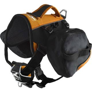 Kurgo Baxter Dog Backpack - Sort/Orange / 14-38 kg