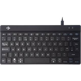R-Go Tools R-Go Compact Break - Tastatur - Engelsk - UK - Sort