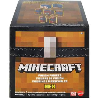Mattel Minecraft Fusion Hex Figur Craft-a-Figure Set Build Your Own Minecraft-karakter at lege med handel og samle leget?j i b?rn i alderen 6 ?r