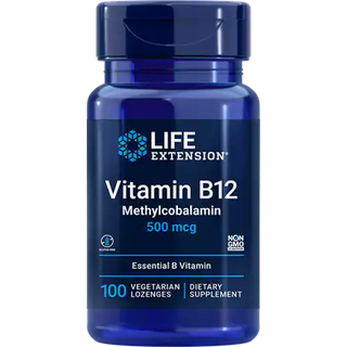 Vitamin B12 Methylcobalamin, 500mcg - 100 vegetariske sugetabletter