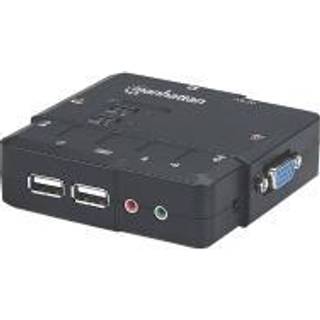MANHATTAN Kvm Switch Compact 2-Port, 2X