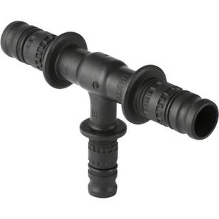 Geberit mepla t-stykke reduceret: d=20mm, d1=16mm, d2=20mm