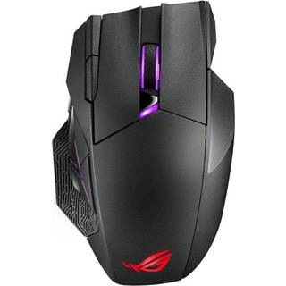 ASUS ROG Spatha X - Gaming Mus - Optisk - 12 knapper - Sort med RGB lys