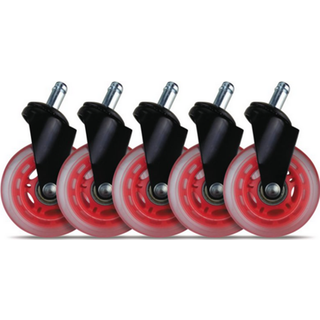 GEAR4U Rush Rubber Wheels - Red