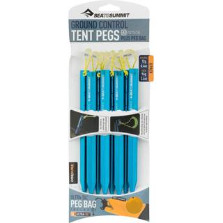 Sea To Summit Ground Control Tent Pegs 8 Pcs Blue, OneSize