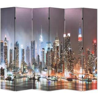 Foldbar Rumdeler New York By Night - 228 x 170 cm