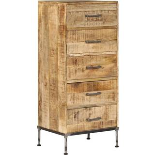 kommode massivt mangotræ 45 x 35 x 106 cm
