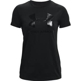 Under Armour Rival Logo Women's Short Sleeve Black / White S