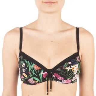 Chantelle Flowers Underwire Bikini Bra - Black floral - G 70