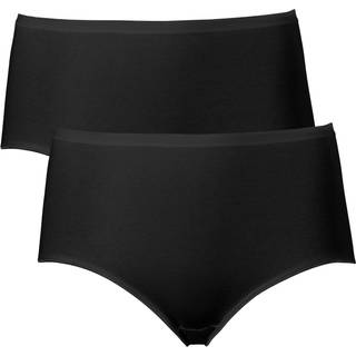 Trofe Seamless Maxi Briefs 2-pak - Black - X-Large