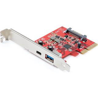 STARTECH 2-PORT 10GBPS USB-A/USB-C PCIE CARD USB 3.1 GEN 2 PCI EXPRESS CTLR