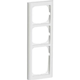 LK FUGA Softline 63 ramme 3½ modul - Hvid