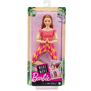 Barbie Rødhåret Made to Move Barbie Dukke GXF07