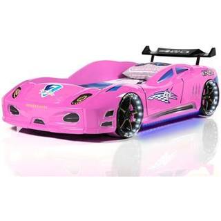 Enzo Bilseng med LED-Lys og Lydpakke, Pink