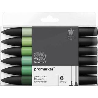 WINSOR Promarker set, green tones 6pcs
