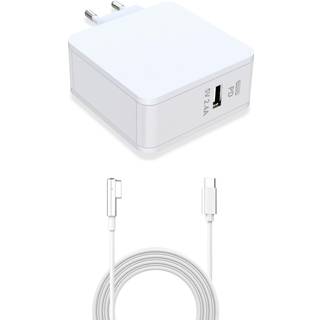 Oplader til Apple Magsafe 90W L-stik 2006-2012 (20V 4,5A)