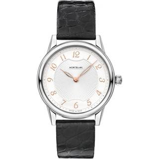 Montblanc 123867 Boheme Sølvfarvet/Læder Ø34 mm