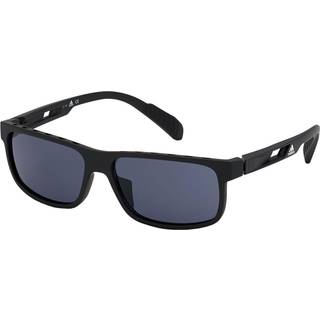Adidas Sport Mand SP0023 02A Solbriller Injiceret Sort-opaque Røg Firkantet Normal