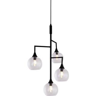 Globen Lighting Bowl 4 Pendel - Loftslamper Glas Klar - 671655