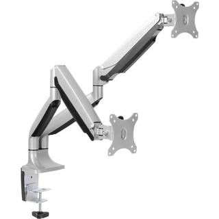 LogiLink Dual monitor mount 13-32" aluminum gas spring