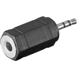 Stereo MiniJack til MikroJack adapter | 3,5 mm. Jack hun 2,5 mm. | PRIS-MATCH