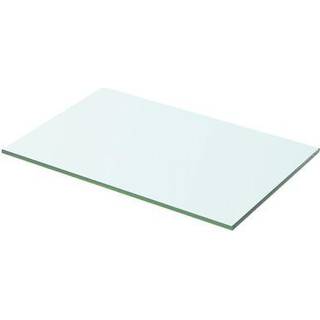 hylde glaspanel klar 50x25 cm