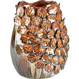 Villa Collection Major vase brun stentøj 29,5 cm