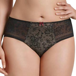 Rosa Faia Fleur High Waist Brief - Black - 44