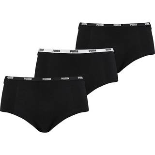 Puma 3-pak Iconic Cotton Mini Shorts - Black - Large * Kampagne *