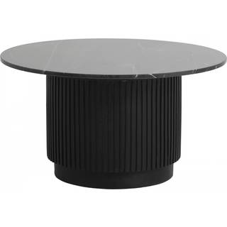 Nordal Erie sofabord - sort marmor - 75