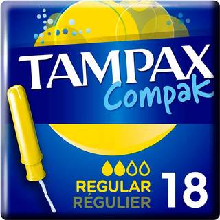 Tampax Compak Regular   18 stk.