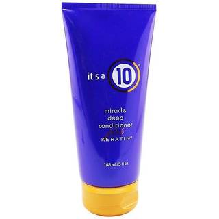 Det er en 10 Miracle Deep Conditioner Plus Keratin på 5 oz.