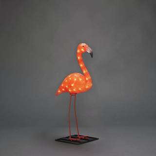 Flamingo LED højde 70 cm - Orange