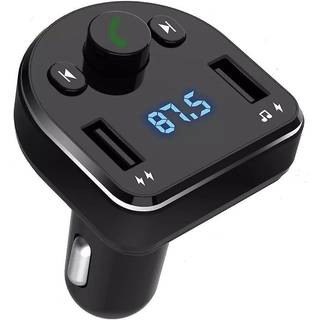 XO Billader 15W / FM Sender Bluetooth - Sort