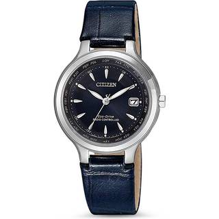 Citizen EC1170-26L Blå/Læder Ø30 mm