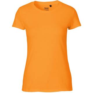 Neutral Dame Fitted T-Shirt Papaya