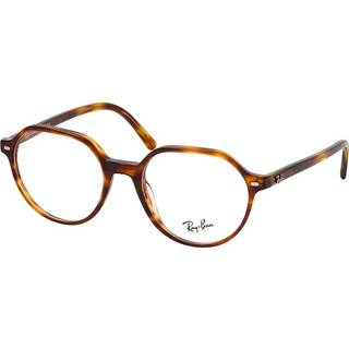 Ray - Ban Unisex RX5395 THALIA 2144 Optiske stel Acetat Brun Transparent Rund Normal