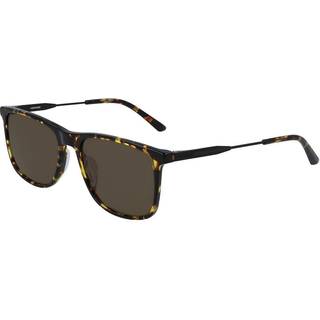 Calvin Klein Mand CK20711S 239 Solbriller Acetat Havana Brun Firkantet Normal