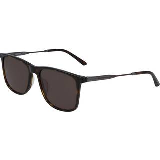 Calvin Klein Mand CK20711S 235 Solbriller Acetat Havana Brun Firkantet Normal