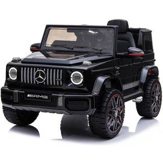 Mercedes AMG G63 elbil, 2 x 12V, sort