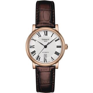 Tissot T122.207.36.033.00 Carson Sølvfarvet/Læder Ø30 mm