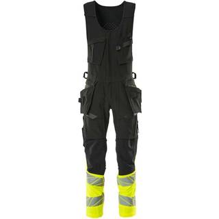 MASCOT ACCELERATE SAFE helbukser, sort/hi-vis gul - 82C52