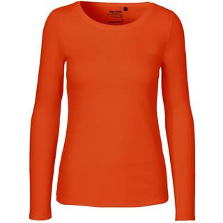 Neutral Dame Langærmet T-Shirt Orange