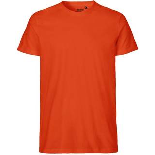Neutral Fitted T-Shirt Orange