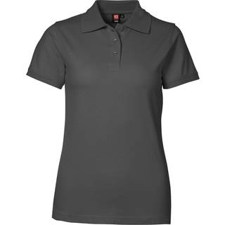 ID 0527 Poloshirt stretch dame Koks grå XS