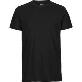 Neutral Fitted T-Shirt Sort